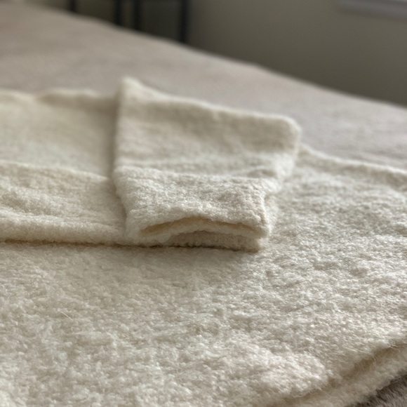 Wilfred Ivory Sweater Aritzia Alpaca/Nylon sz 2 - Picture 3 of 7